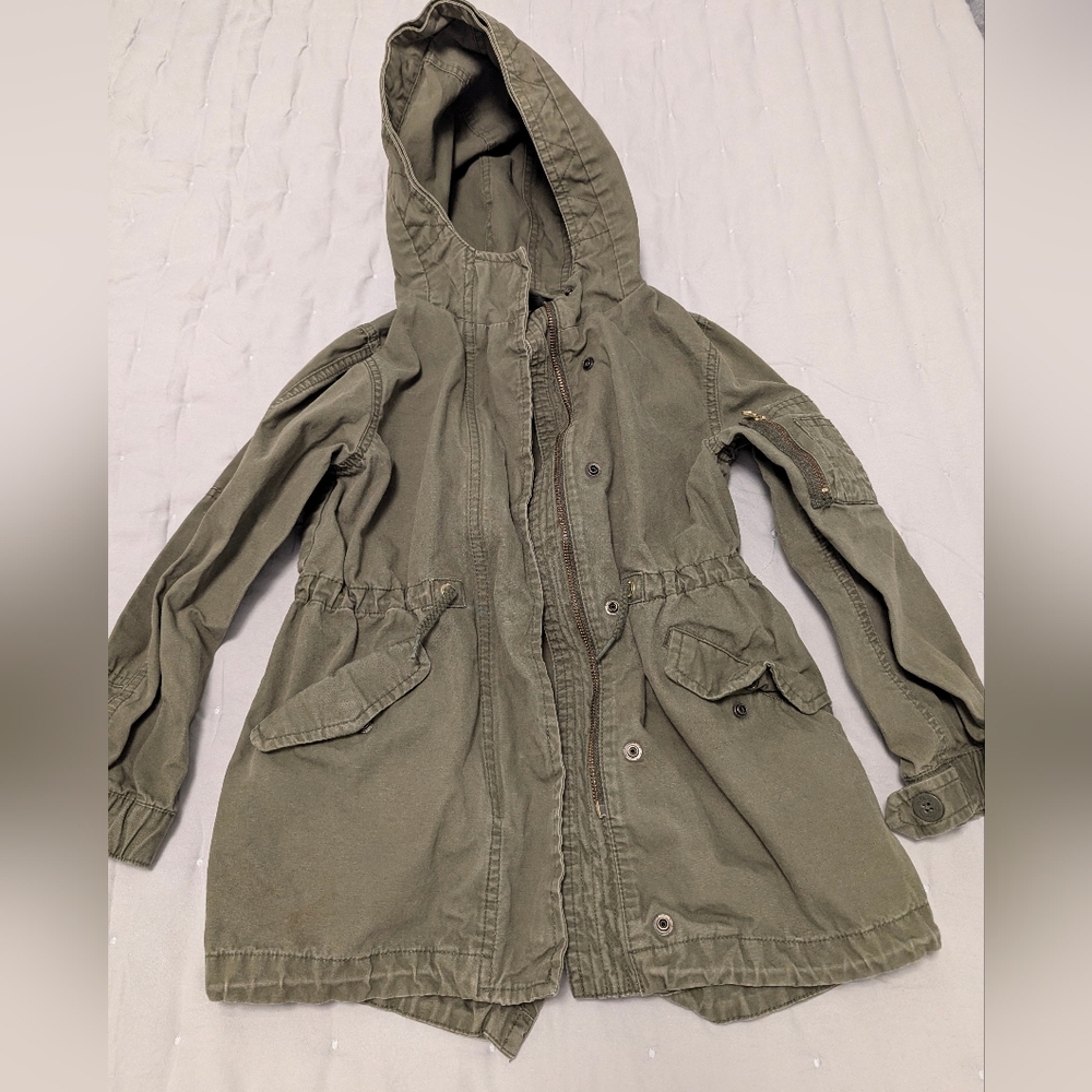 Gap kids Green Cotton Jacket